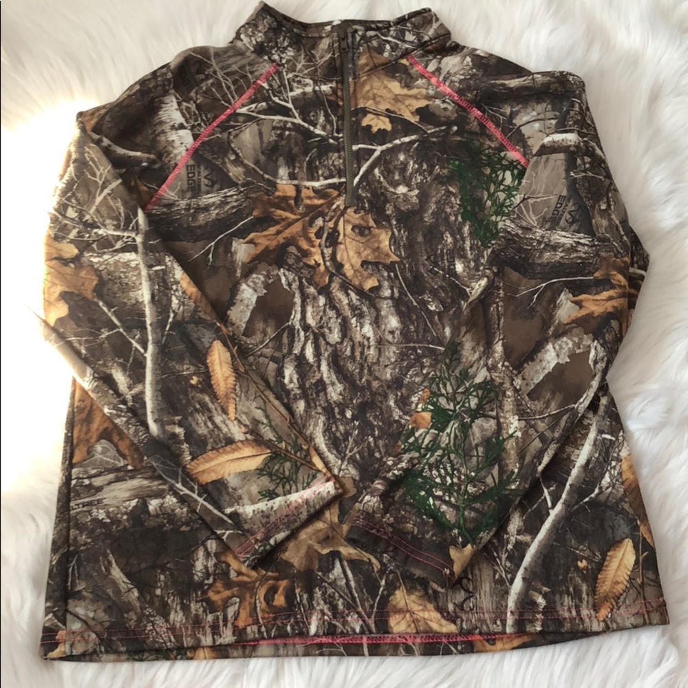 Real tree quarter zip